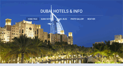 Desktop Screenshot of dubailuxuryhotels.org