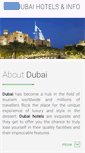 Mobile Screenshot of dubailuxuryhotels.org